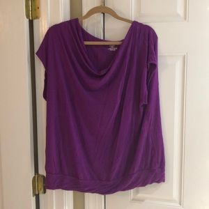 Lane Bryant cowl neck top